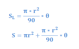 Sphere Wedge Surface Area