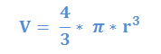 Sphere volume